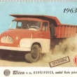 ...stoln� kalend�� s krou�kovou vazbou...na rok 1963