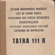 ...seznam nhradnch dl 17x24 cm 248 stran v etin...vydno 1967