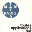 ...prospekt A4 rozkl�dac� 6 stran...vydal M.A.M. France