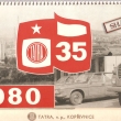 ...stoln� kalend�� s krou�kovou vazbou...na rok 1980