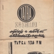 ...seznam v�stroje a n��ad� A5 8 stran v �e�tin�...vyd�no 1964