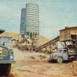 ...T 148 S1 a S3 odvej ze stavebn zkladny u Koberovic materil pro zpevnn vozovky dlnice D1 u Humpolce...zdroj asopis Kvty 36/1978