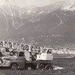 ...T 138 pod rakouskmi Alpami. Jedn se o prvn verzi s dvemi otvranmi do protismru bez okenho rmu...zdroj dobov fotografie Rakousko