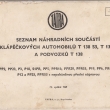 ...seznam n�hradn�ch d�l� A4 944 stran v �e�tin�, angli�tin�, n�m�in�, francouz�tin�, �pan�l�tin�...4 vyd�n� 1969