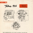 ...prospekt A4 oboustrann� v �e�tin�...vyd�no 1961