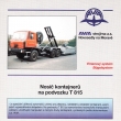 ...prospekt A4 oboustrann� v �e�tin�, n�m�in�...vydal Avia stroj�rna a.s.