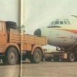 ...elezn Zekon T 813 TP 6x6 a Iljuin IL-18...zdroj asopis Kvty 26/1982