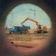 ...�m�rov�n� esjedni�ky p�i stavb� jadern� elektr�rny Dukovany...zdroj �asopis Kv�ty 27/1980