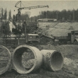 ...stavba jez� na Labi...zdroj �asopis Kv�ty 51/1972