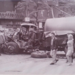 ...takhle dopadl p�epravn�k cementu VLH119-T138 po vp�du vojsk Var�avsk� smlouvy do Prahy dne 21.srpna 1968...zdroj fotografie z t�matick� v�stavy