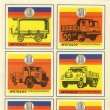 ...sada 6 obtisk� na archu 16,5 x 22,5 cm...vydal Motokov