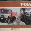 ...stoln� kalend�� s krou�kovou vazbou 26x16,5 cm...na rok 1986